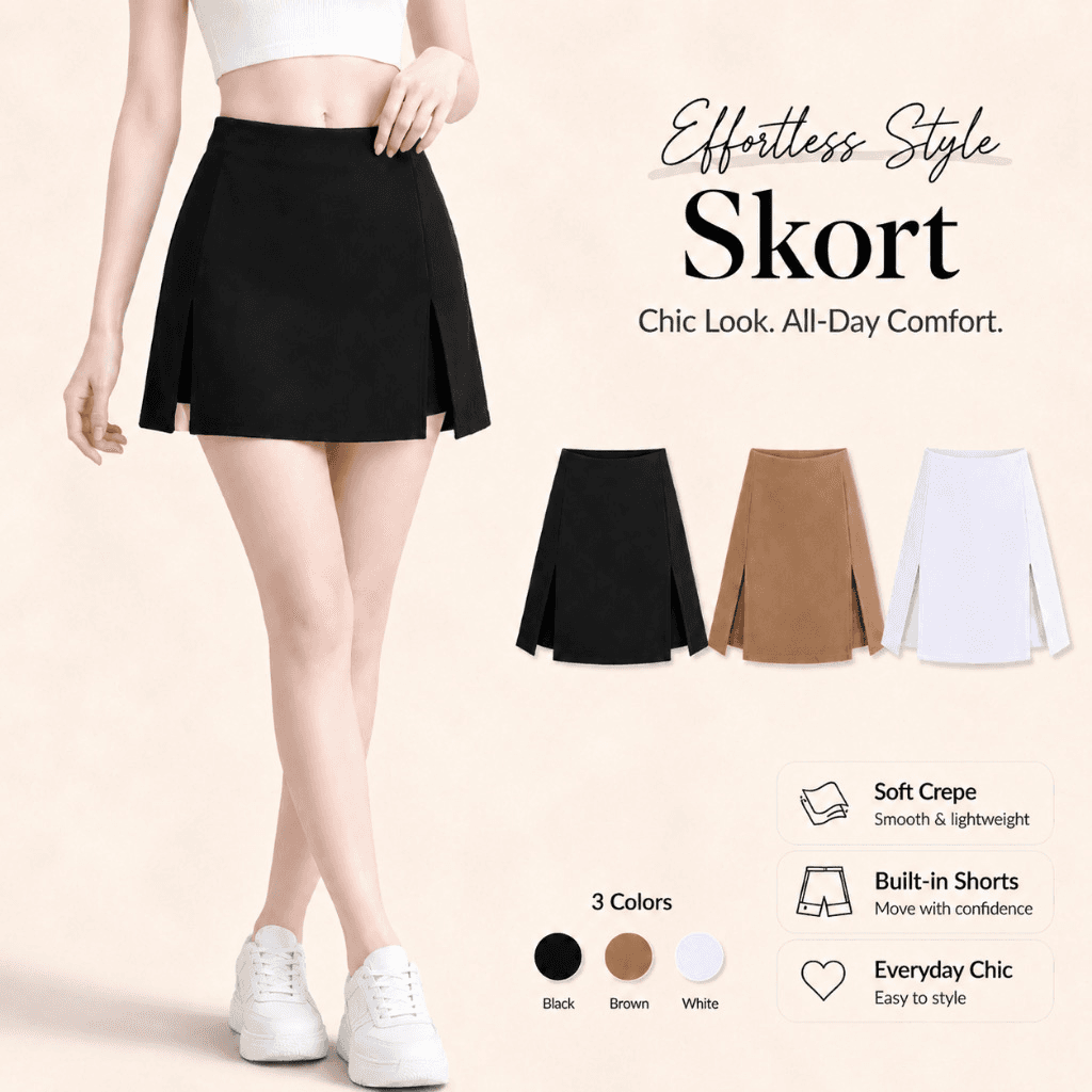 Skort shorts