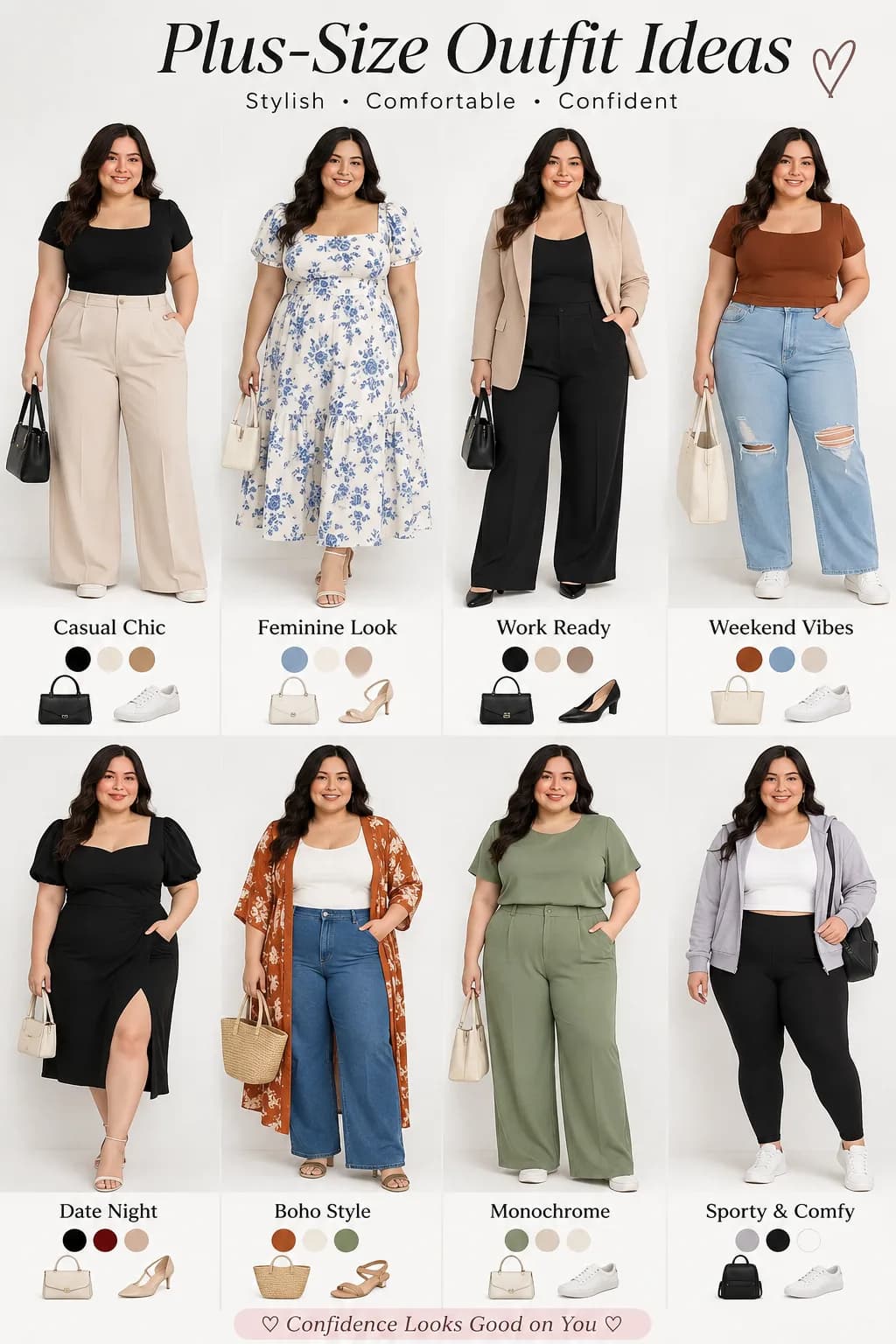 Plus size outfit ideas β€οΈ