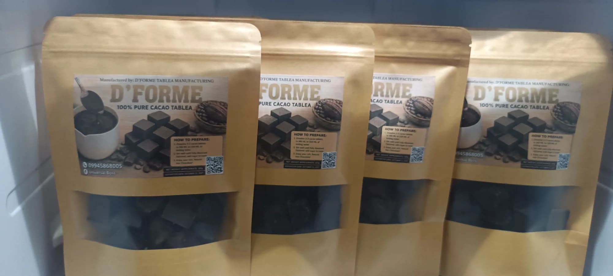 D'FORME Pure Cacao Tablea