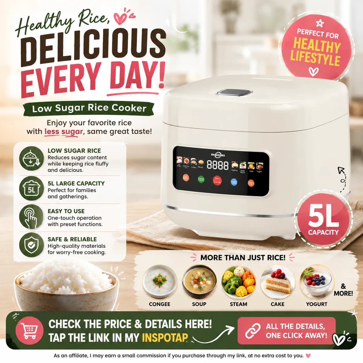 Healthy Rice, Happy Life! 😍 Meet Your New Kitchen Buddy