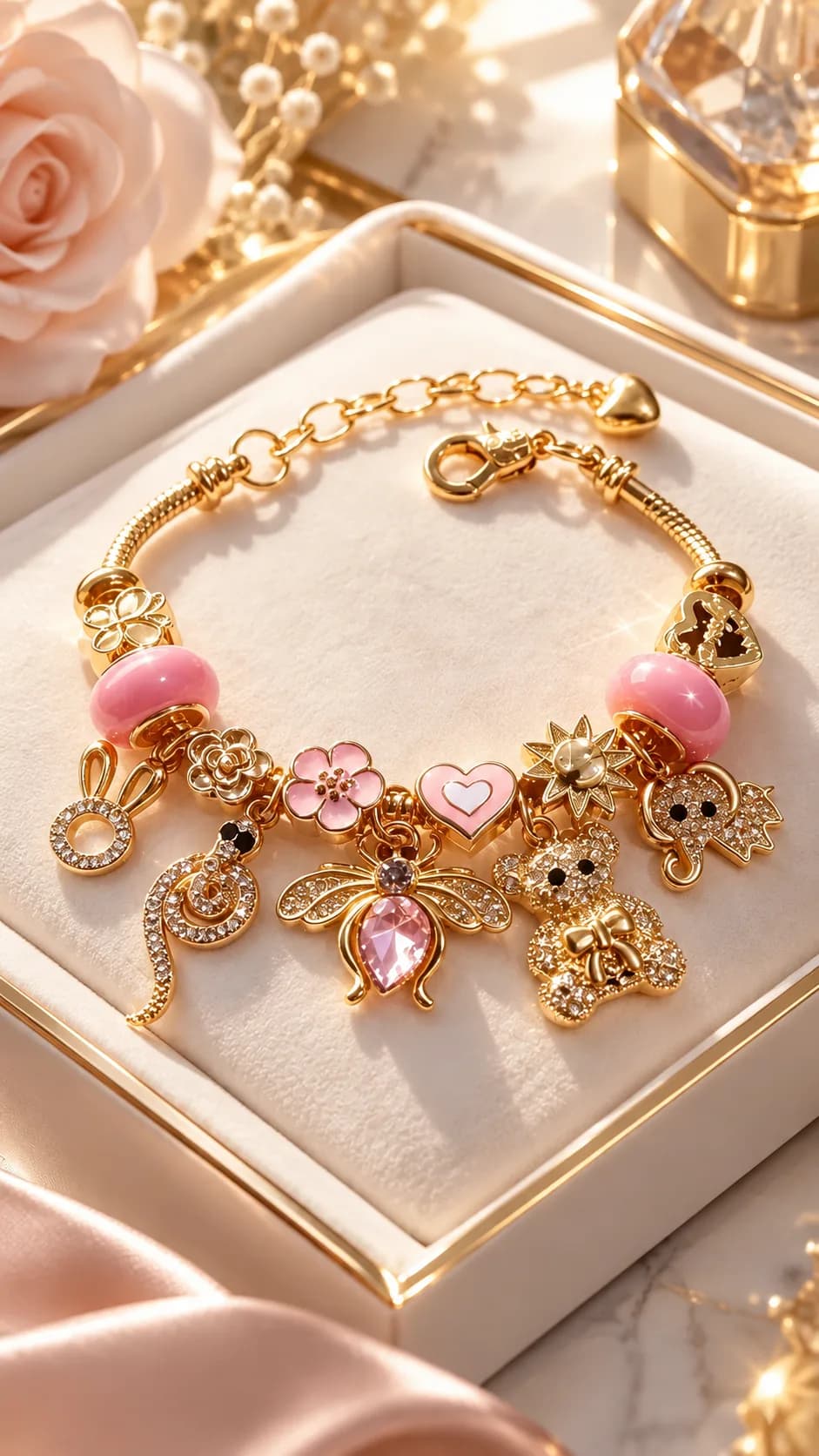 Golden Animal Bracelet