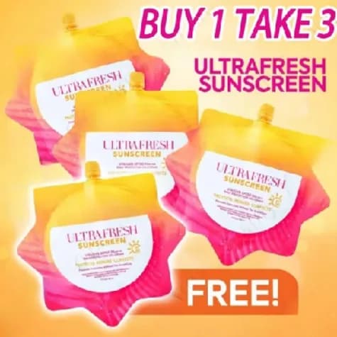 Ultrafresh sunscreen buy1take2