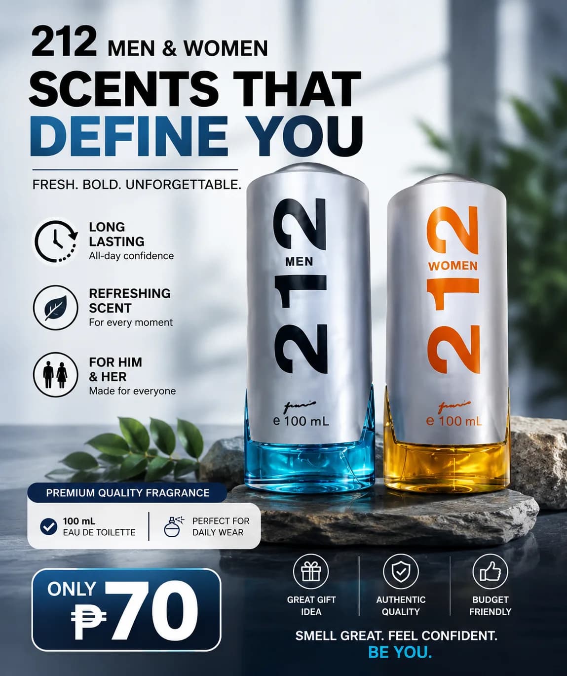 Scents that define you.