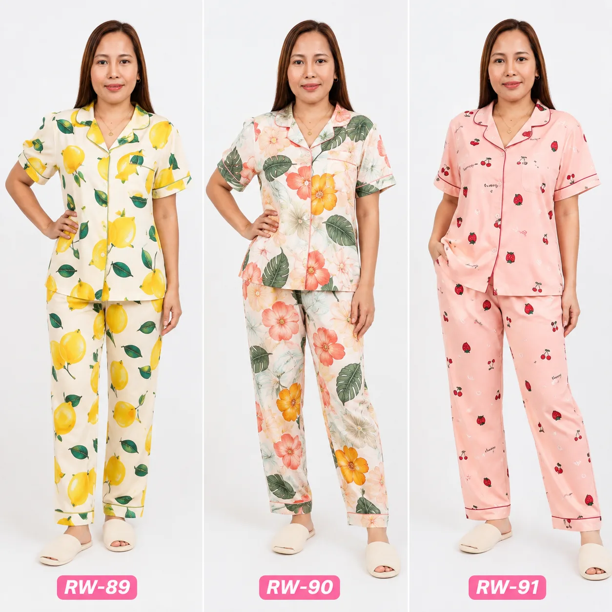 Breathable Sleepwear Cotton Pajama