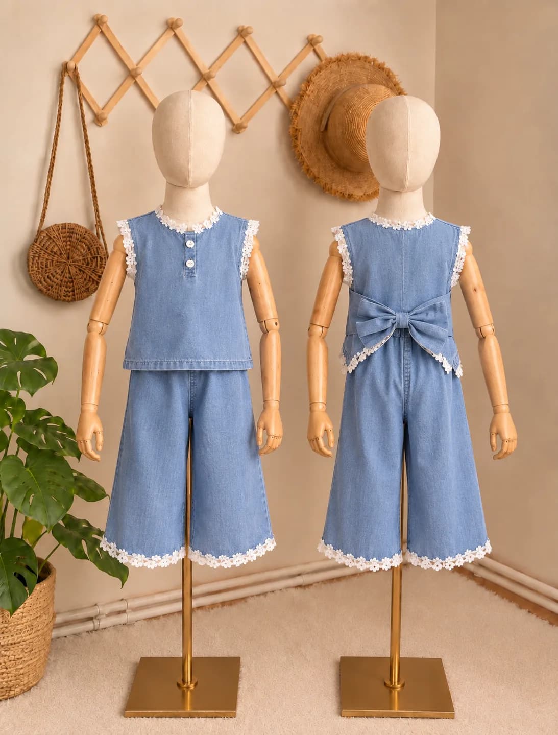 Denim set for kids