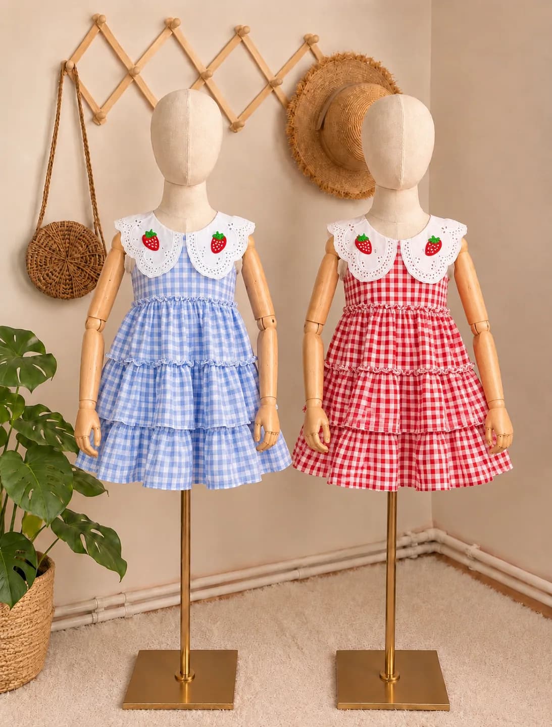 Strawberry Dress for kids