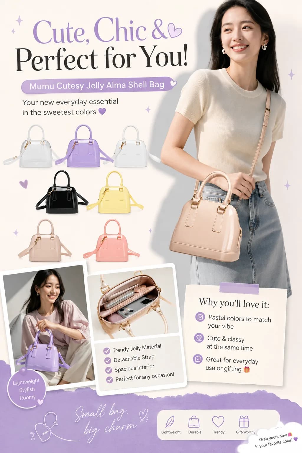 ๐ธ Your new everyday bag for only โฑ159! Grab yours now! ๐๏ธ