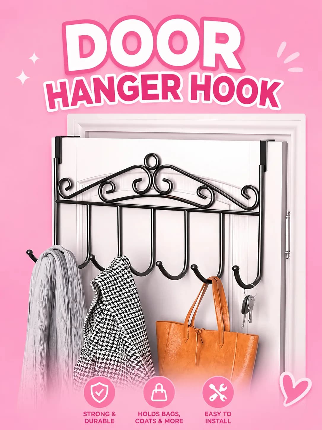 Door hanger hook