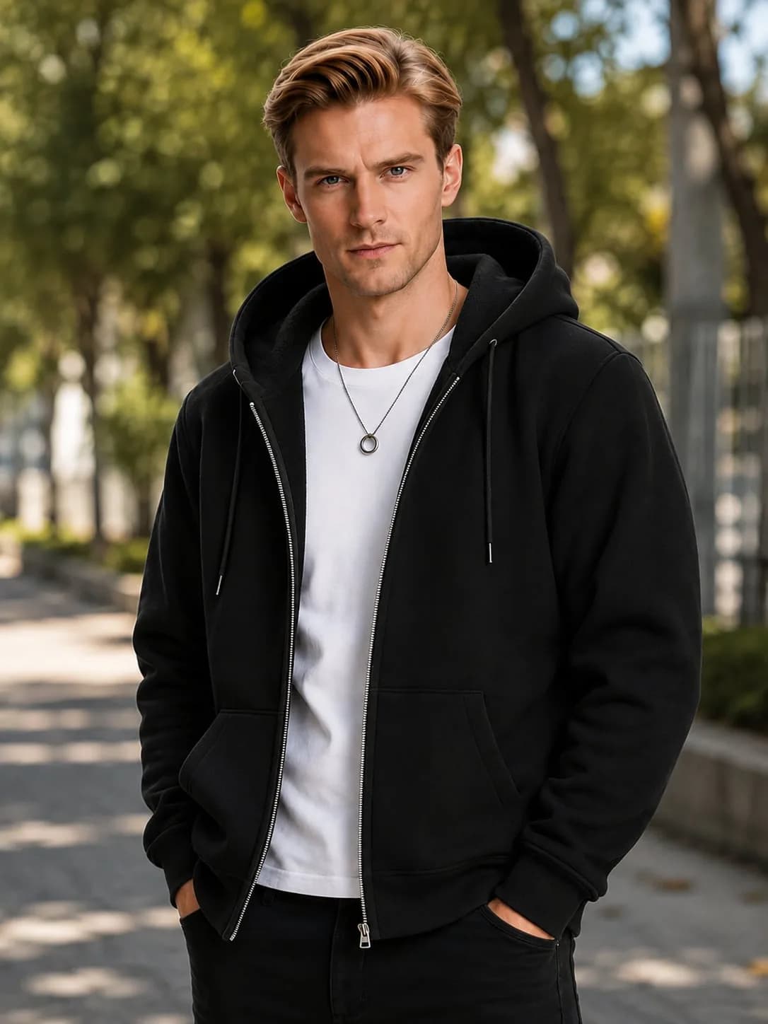 Simple, comfy, at stylish! Perfect pang-araw-araw at panglamig. 😎 👉 Check mo na sa Shopee at Add to Cart na! 🛒🔥 #ShopeeFinds #ShopeeBudol #ShopeeAffiliate #MensFashion #Hoodie #BlackHoodie #MensWear #CasualStyle #OOTD #FashionFinds #SulitFinds #ShopeePH