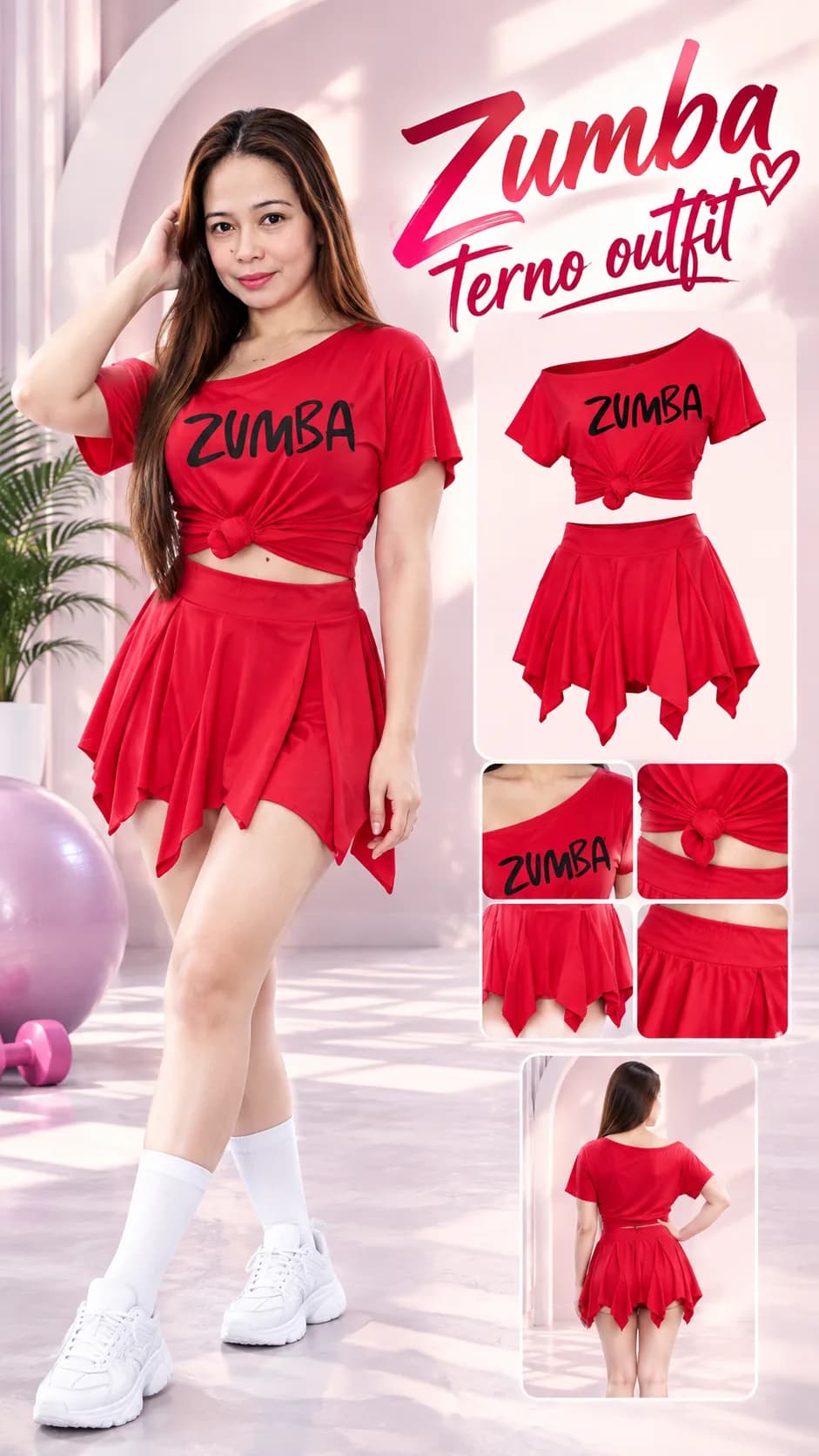 Move with confidence, feel good, and look effortlessly stylish. π Your new favorite Zumba outfit might be just one click away! ποΈβ¨ ποΈ PRODUCT DETAILS π Zumba 2-Piece Activewear Set β’ Cropped short-sleeve top β’ Flowy sporty skort/shorts β’ Feminine and flattering silhouette β’ Perfect for Zumba, dance, gym, walking & active days β’ Easy to style with your favorite sneakers β’ Available in different colors/sizes depending on the listing Ready to upgrade your workout look? π π Check the link/product tag and see the available colors & sizes. β¨ Add to cart and get yours!