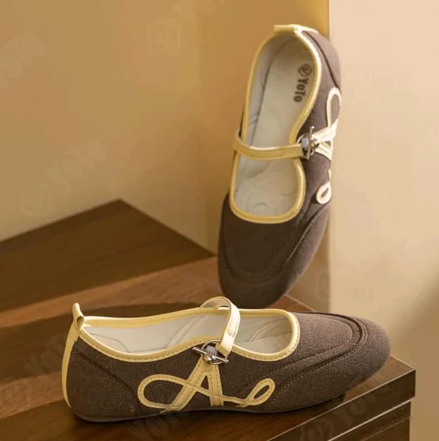 【Size 36-41】YOTO Retro Brown Mary Jane Birken Style Single-Strap Buckle Shoes for Women Soft Sole Commuter Office Flats https://vt.tiktok.com/ZS9hHS74E5E3f-mdFj3/