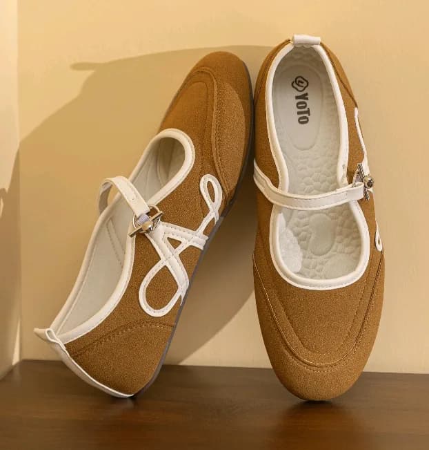 【Size 36-41】YOTO Retro Brown Mary Jane Birken Style Single-Strap Buckle Shoes for Women Soft Sole Commuter Office Flats https://vt.tiktok.com/ZS9hHS74E5E3f-mdFj3/