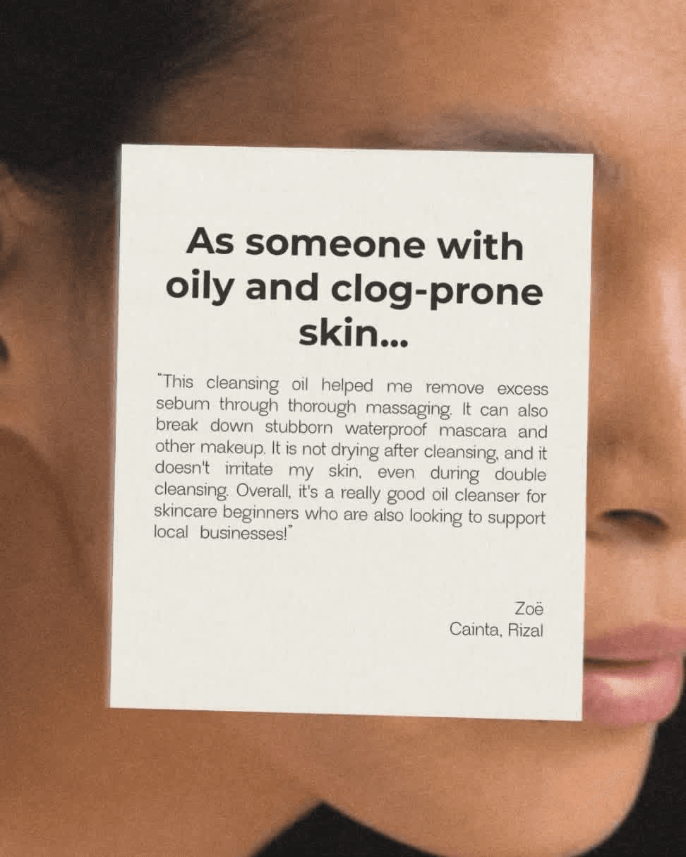Congested skin? Reset with Mamolab Clean Slate Cleansing Oil