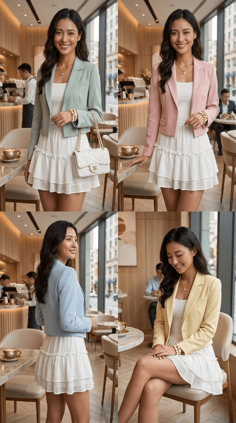 Moderne Chic Cropped Blazer