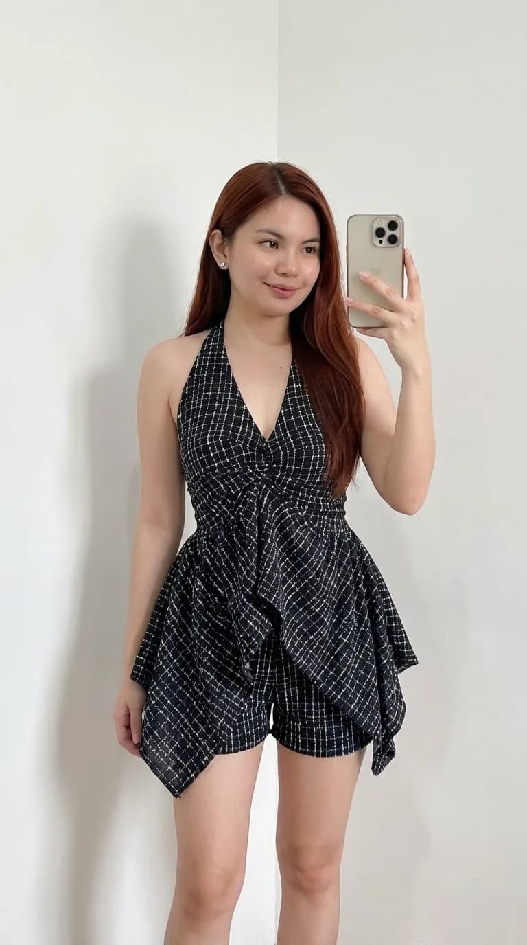 Halter Casual Terno