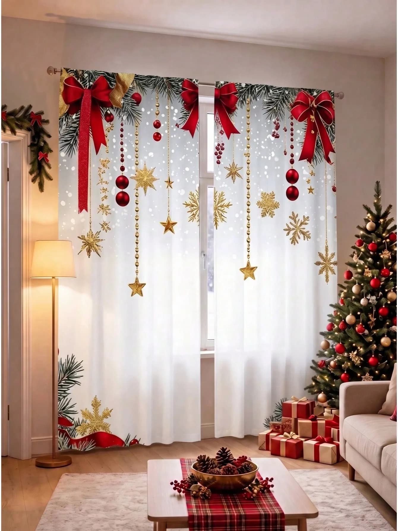 Christmas Curtains