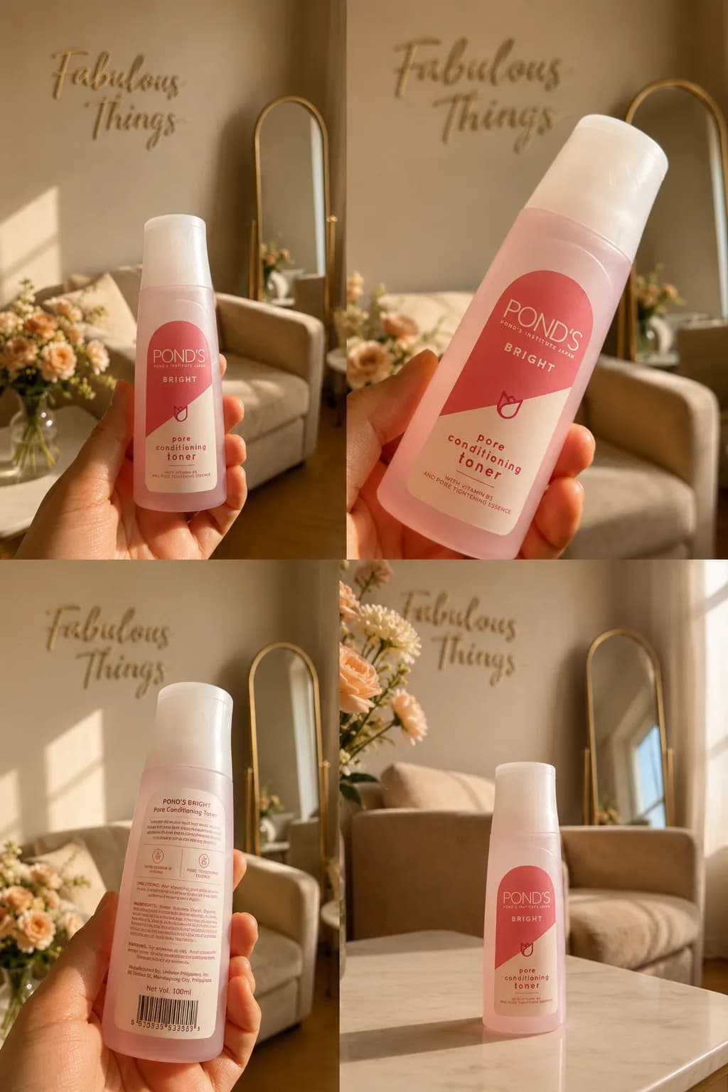Pond's pore conditioning toner