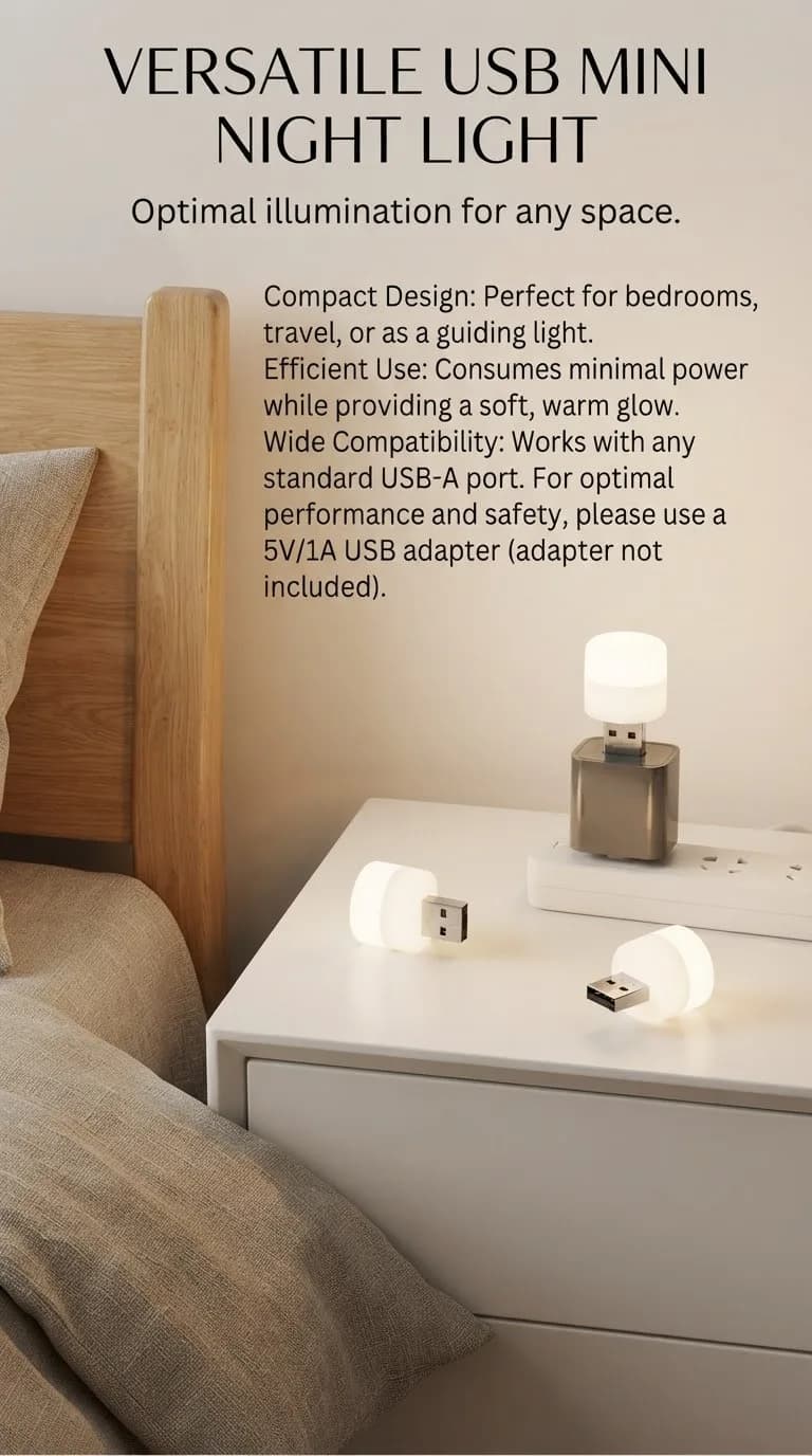 Mini USB night light