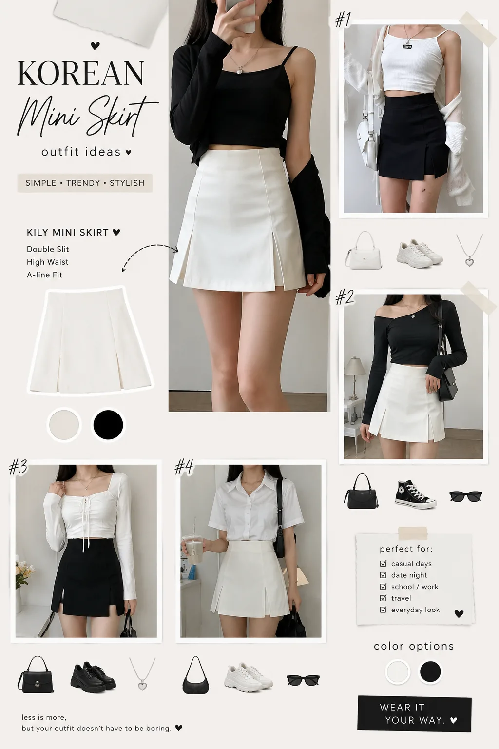 KOREAN MINI SKIRT