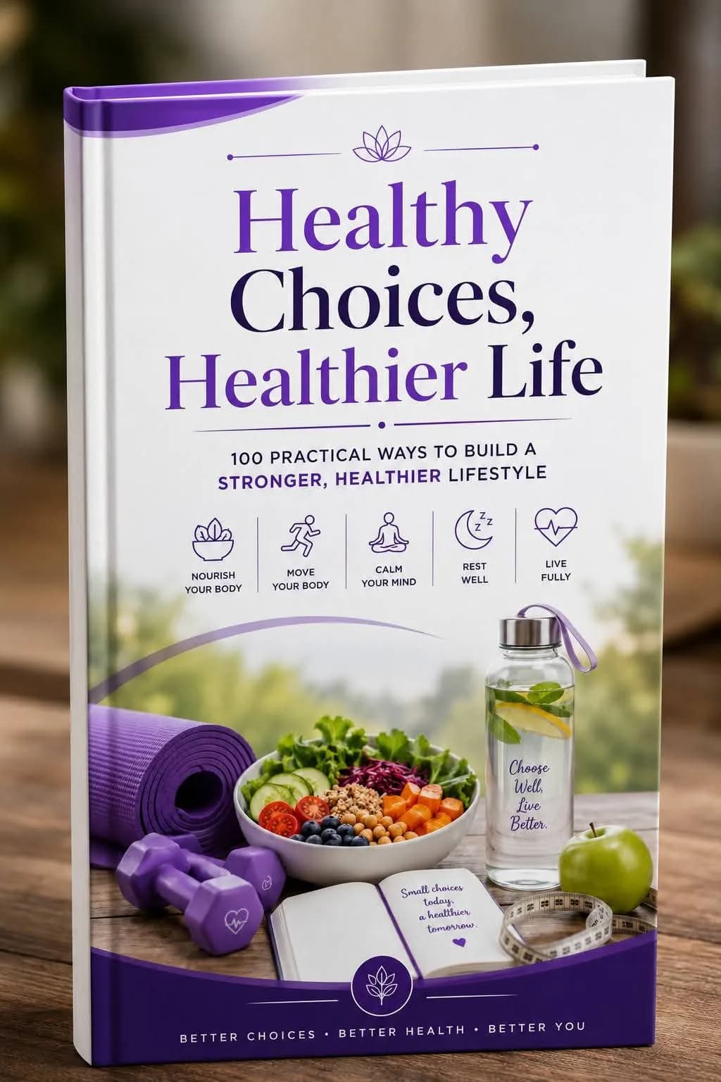 βππΏHealthy Choices, Healthier Life β βYour healthiest life starts with one simple choice. β βAre you tired of confusing diet trends and unrealistic fitness advice? Healthy Choices, Healthier Life is your practical guide to building healthier habits that actually fit your everyday life. Inside this beautifully designed digital ebook, you'll discover 100 easy-to-follow, science informed wellness tips that help you eat better, move more, sleep deeper, reduce stress, and create lasting healthy routines. β βπThis ebook covers: ββ
Nutrition basics made simple ββ€ Healthy meal planning and grocery shopping tips βπ Balanced breakfast, lunch, dinner, and snack ideas βπ₯ Whole foods, hydration, protein, fiber, vitamins, and healthy fats βπ§ Heart, brain, gut, bone, and immune health strategies βπ¨ Exercise, walking, strength training, stretching, and recovery βπββοΈ Better sleep, stress management, meditation, and mental wellness βπ₯ Habit-building techniques for long-term success βπ¨ Printable wellness planners, trackers, checklists, and action plans to keep you motivated. β βPerfect for anyone who wants to: βπΈBuild healthier eating habits βπΈIncrease energy naturally βπΈLose unhealthy habits βπΈImprove overall wellness βπΈStay consistent with healthy routines βπΈCreate a balanced, healthier lifestyle that lasts β βπ₯ What You'll Receive ββ Instant Digital PDF Download ββ Read on your phone, tablet, laptop, or desktop ββ Beautifully designed, easy-to-read pages ββ No physical product will be shipped β βGet your copy today!ππ β