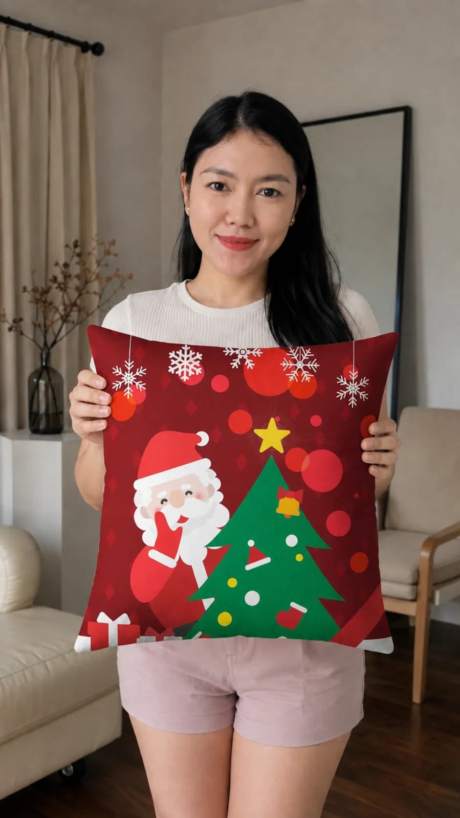 Christmas pillow case