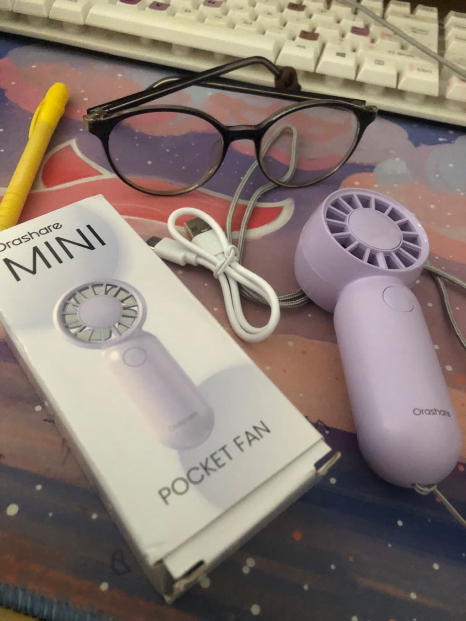 Orashare Mini fan