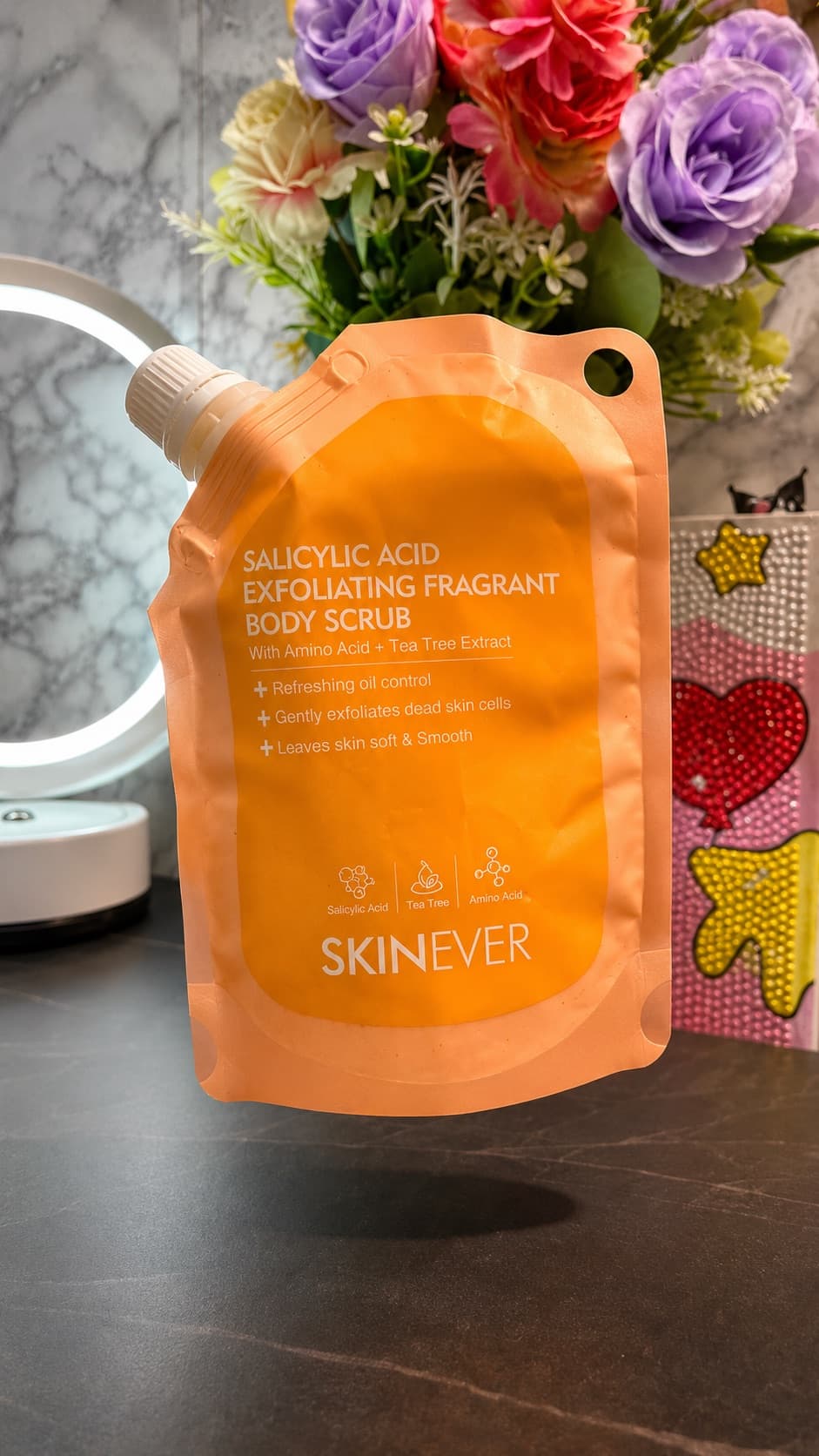 Skinever Salycylic Acid Exfoliating Fragrant Body Scrub