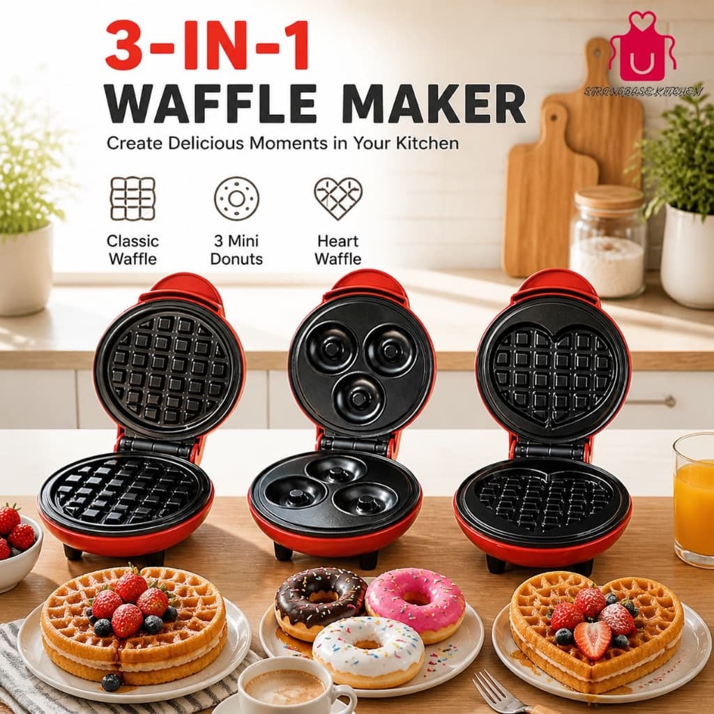 3 in 1 Waffle Maker