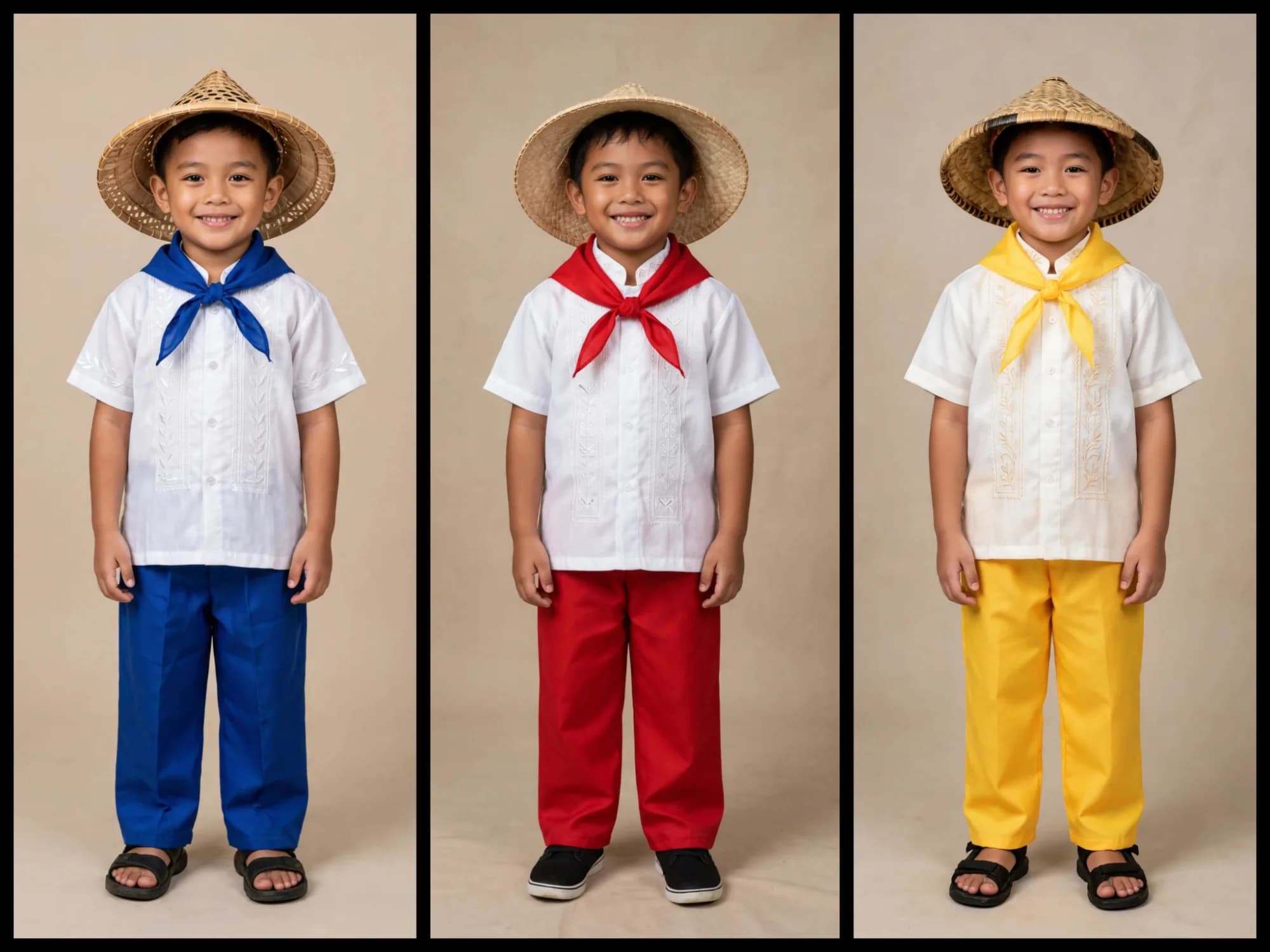 BUWAN NG WIKA COSTUME Kids Boys