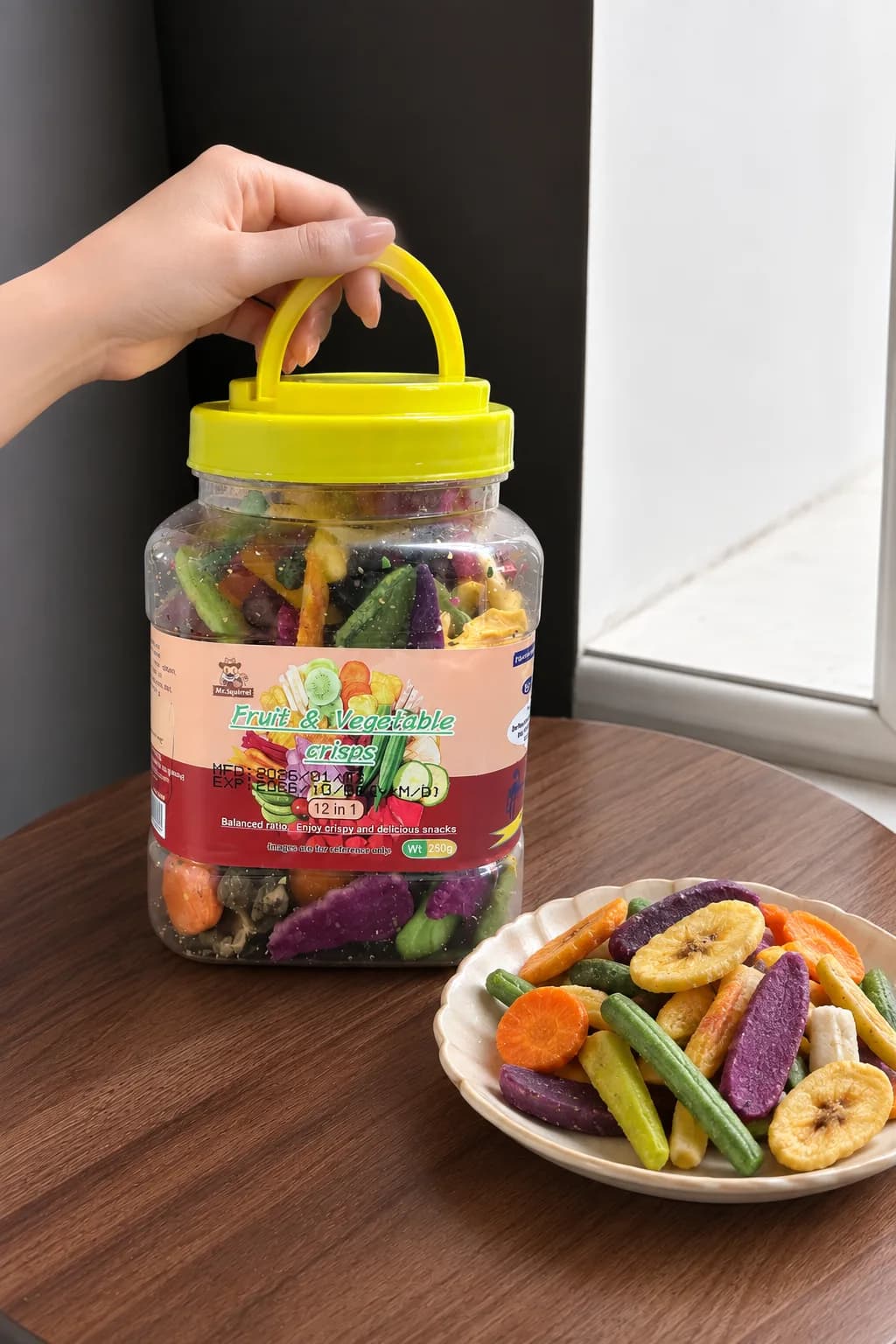 Sarap netong fruit and veg crisps, di nakakasawa healthy pa