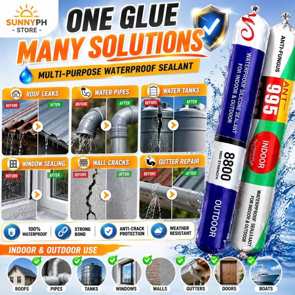 Super adhesive waterproof silicon sealant high bonding strength & quick drying,