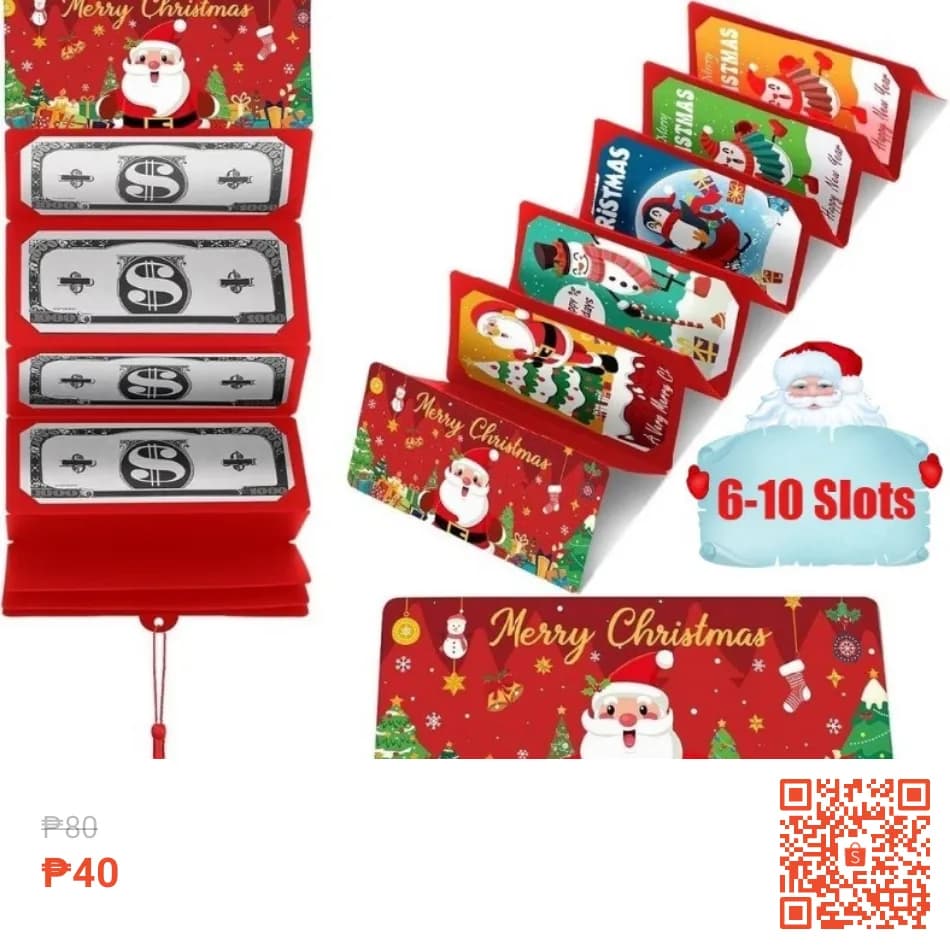 Christmas envelope