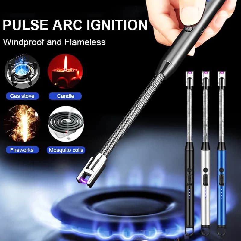 Hindi na ko bumibili ng gas lighter! 😱 Ito USB Rechargeable Arc Lighter na. ✅ Windproof - kahit maulan ✅ Flameless - safe gamitin ✅ ₱99 lang + 10K+ Sold