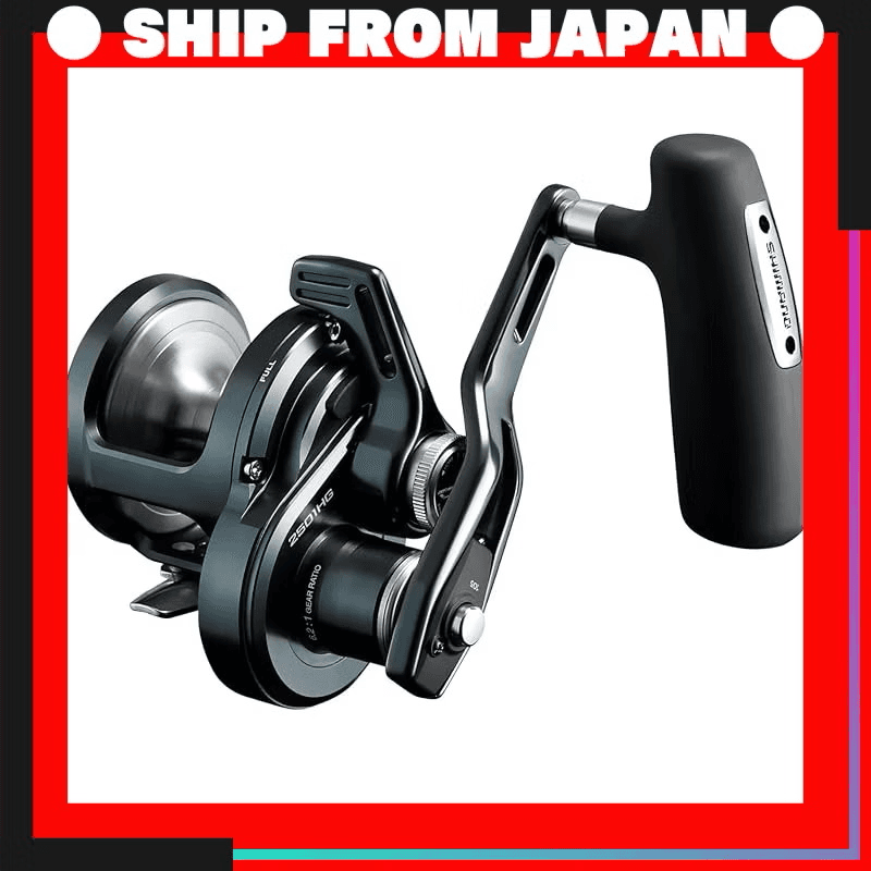 SHIMANO Baitcasting Reel 24 Ocea Jigger LD 2501HG Left Handle