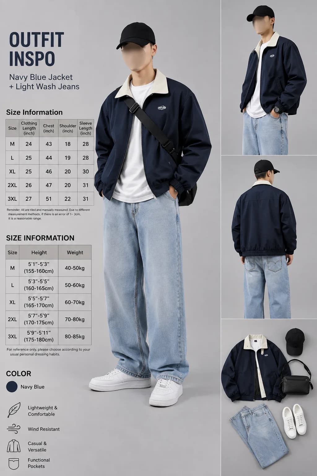 clean outfit for men