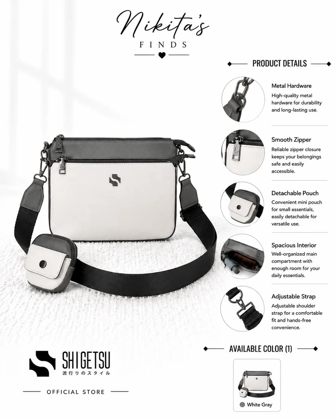 Shigetsu Crossbody Bag