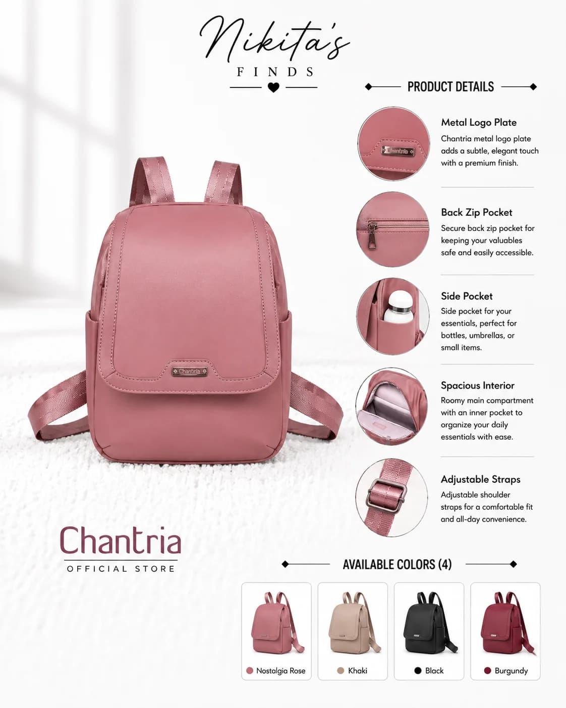 Chantria Mini Backpack