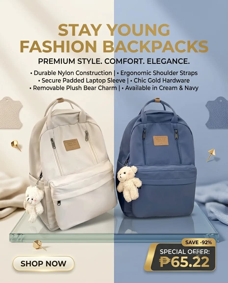 ₱65 pesos backpack, gooo! 🔥