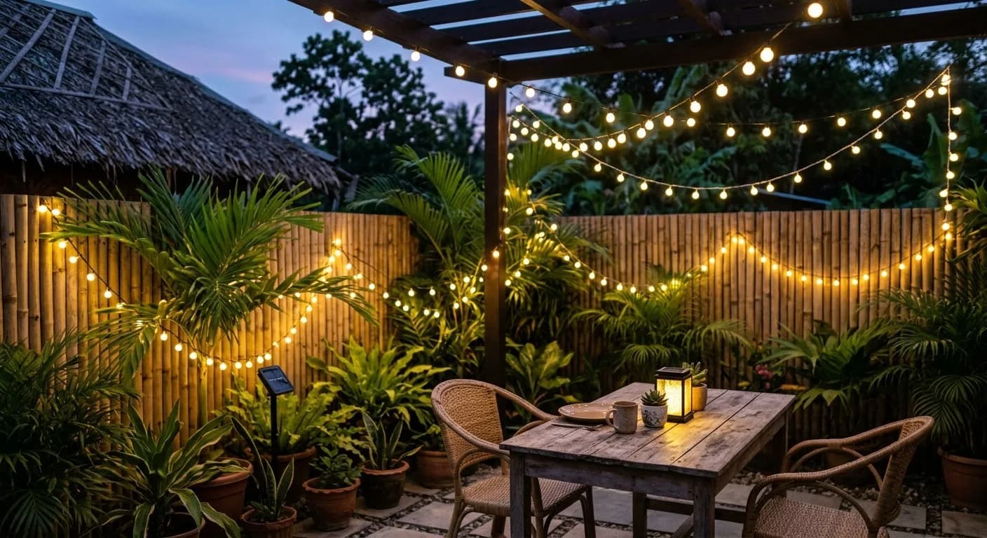 Solar Christmas Light Decoration