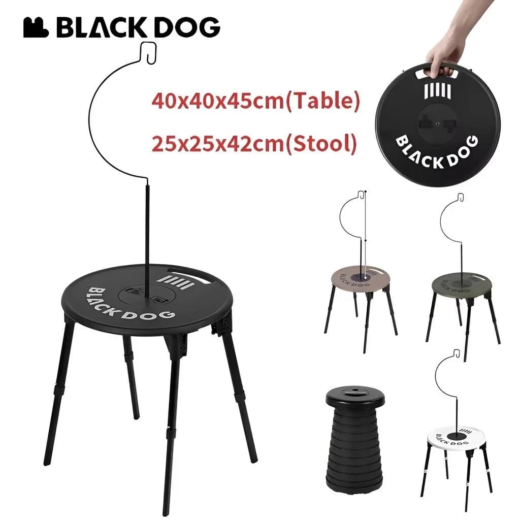 BLACKDOG Round Table Ultralight Folding Table Portable Camping Small table, big camping upgrade! 🔥 Meet the BLACKDOG Round Table — ultralight, foldable, and portable, making it a great companion for your next outdoor adventure. 🌲⛺ Perfect for your camp kitchen, coffee setup, snacks, or chill time by the tent. Easy to bring, easy to set up, and ready for the campsite! ✨ Pack light. Camp comfortably. 🏕️ 🏷️ TAG: BLACKDOG Round Table • Table • Folding Camping Table • Portable Table • Ultralight Table • Camping Gear • Outdoor Gear • Camp Setup #BLACKDOG #BLACKDOGCamping #BLACKDOGTable #CampingTable #FoldingTable #PortableTable #UltralightTable #CampingGear #CampSetup #CampingEssentials #CampingPH #CampingPhilippines #OutdoorGear #CampLife #TheICampers #CampersPH