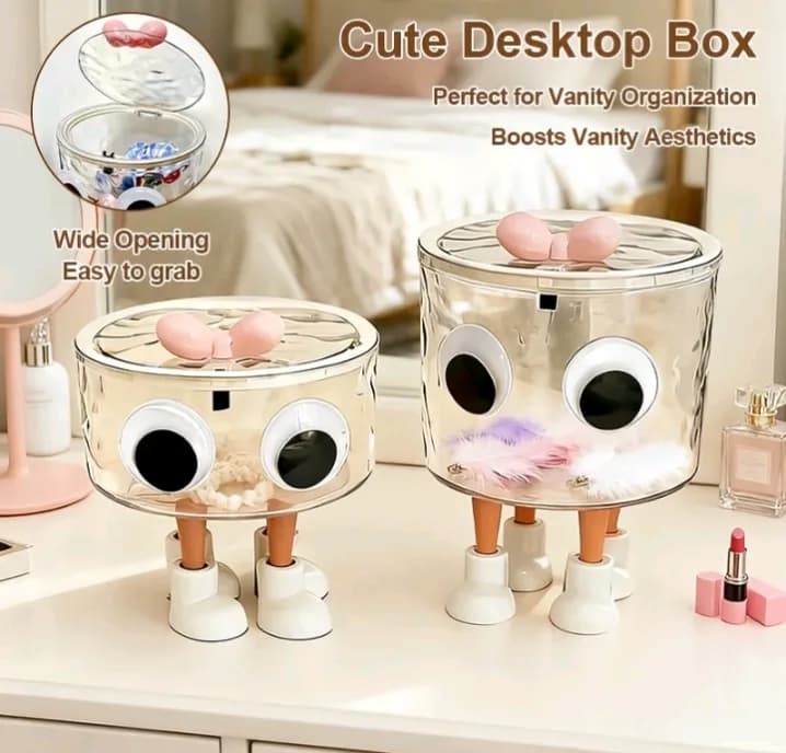 AESTHETIC STORAGE BOX DESKTOP