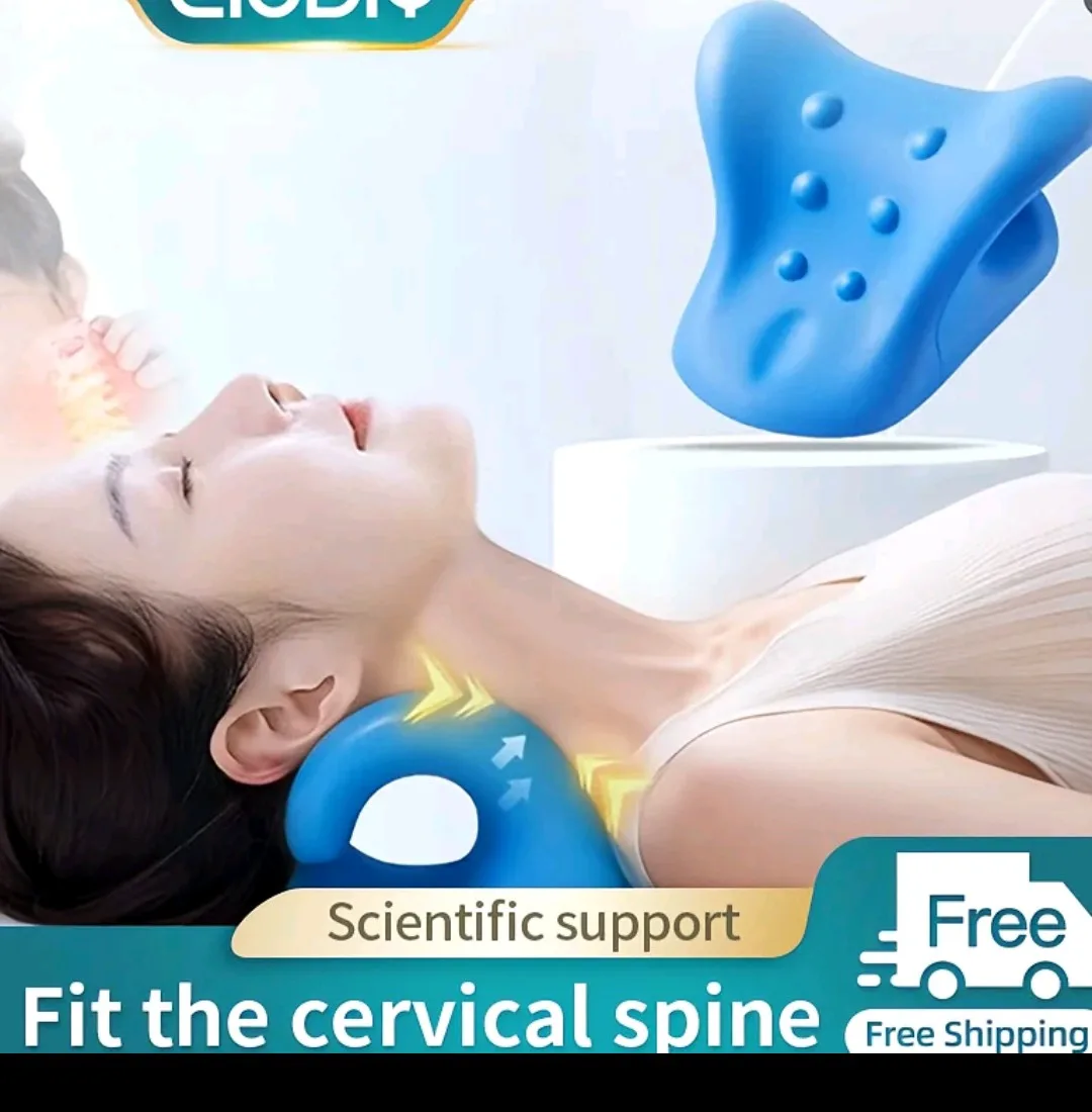 Neck Connector Massager C-shape Traction