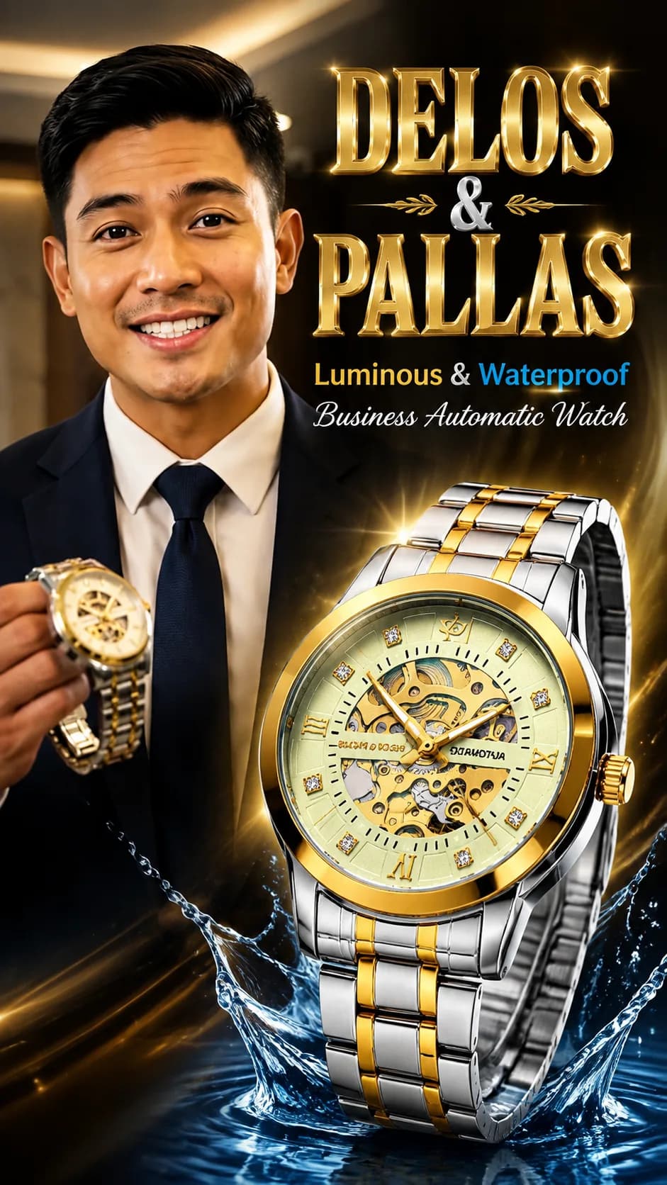 DELOS & PALLAS Automatic Watch