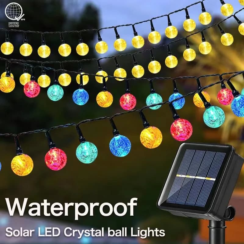 WATERPROOF SOLAR LED LIGHTS