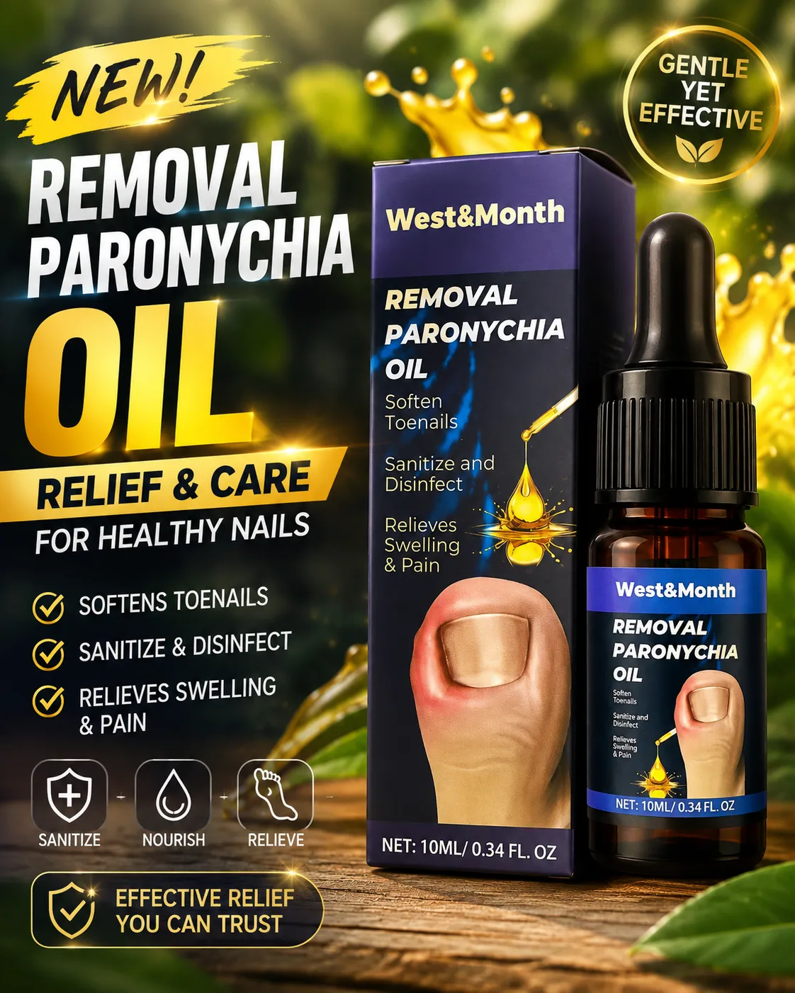 ๐ฟ Helps soften toenails ๐งผ Helps sanitize & disinfect ๐ Helps relieve swelling & discomfort ๐ง Nourishes for better nail care Small drops, big care! โจ Perfect para sa iyong regular nail-care routine. ๐
๐ฆถ