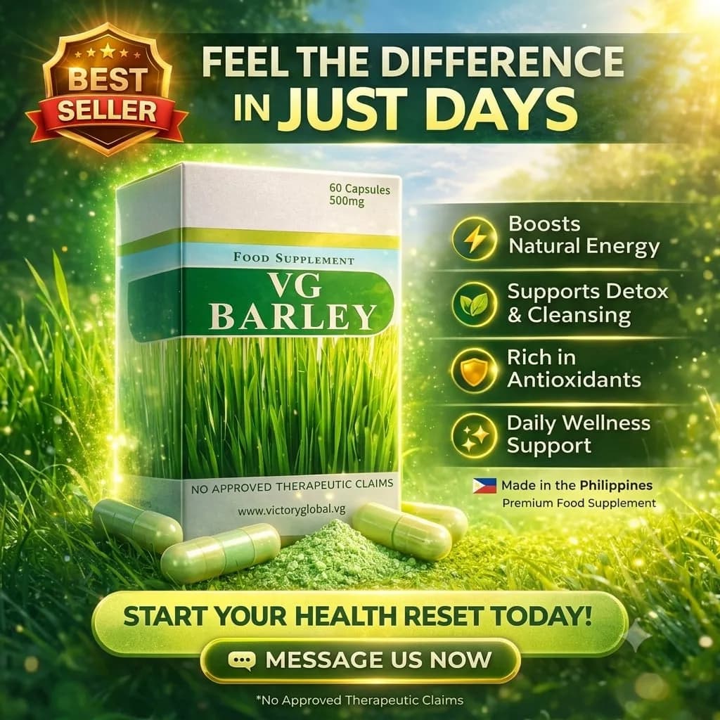 VG Barley is a potent, green, nutrient-dense supplement derived from a major cereal grain. Known as one of the most powerful green leafy plants, it provides a comprehensive source of essential nutrition to support your daily health and wellness goals.
