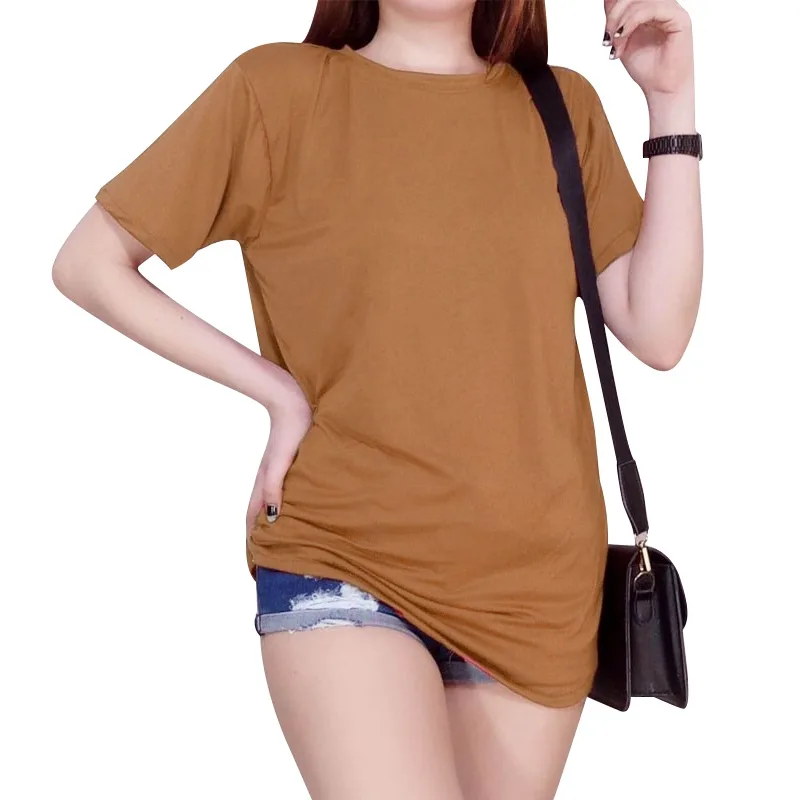 Vampire Plus Size Basic Shirt Oversized Fashion Women Apparel