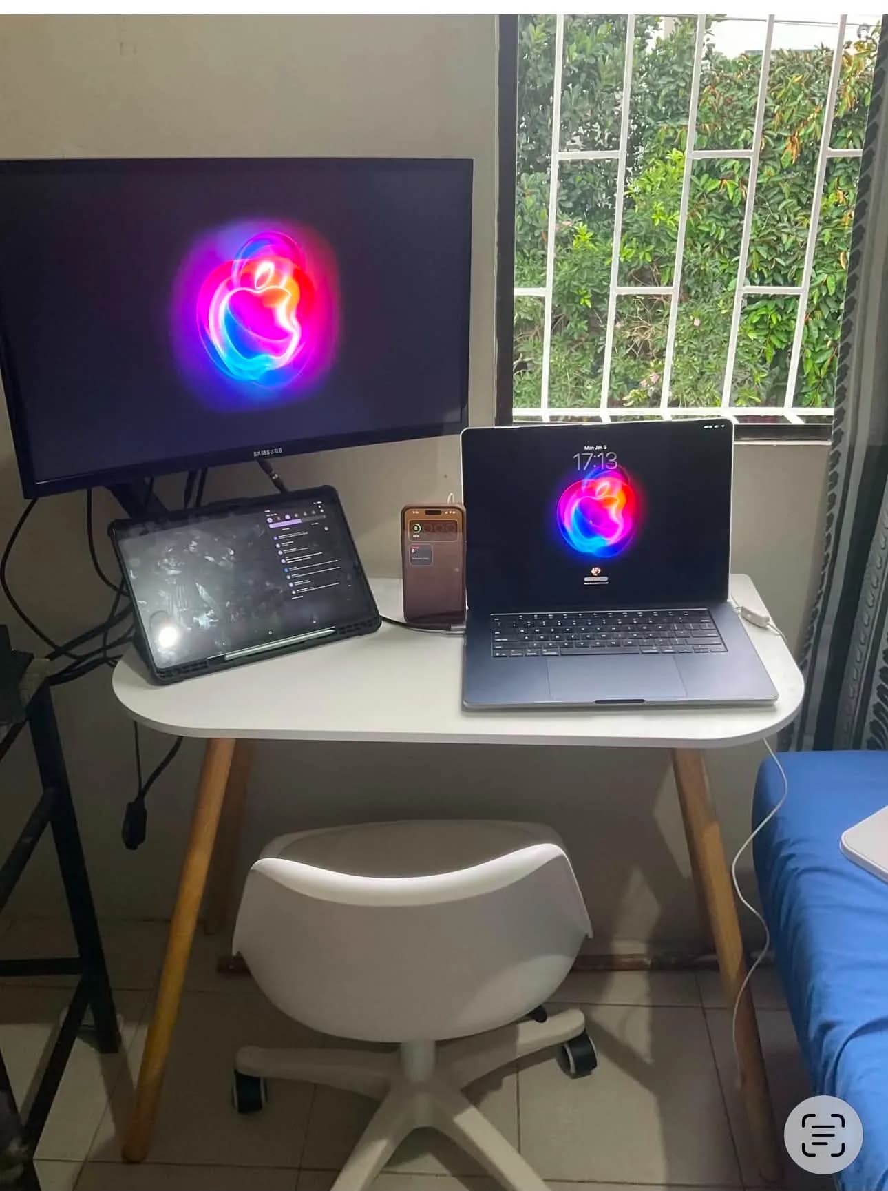 My work from home set up
