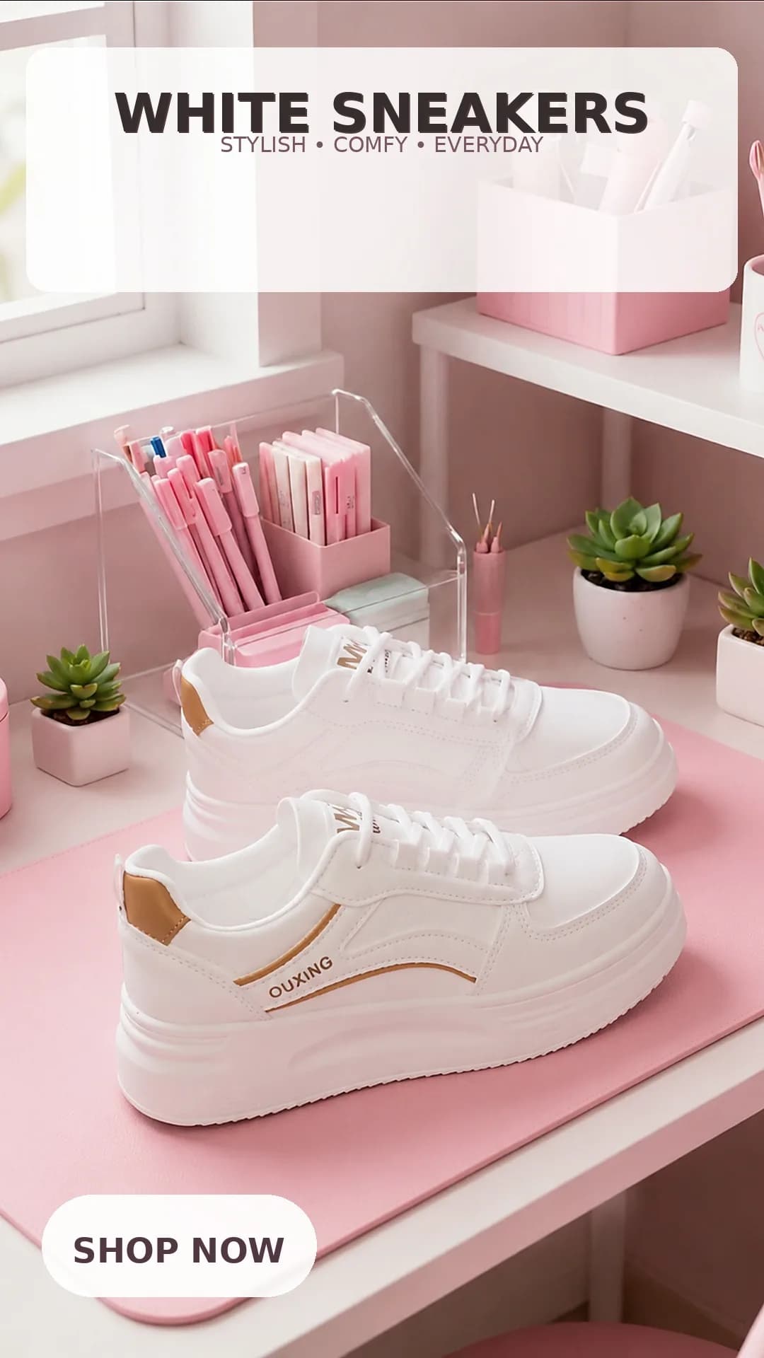 Women's Sports Shoes White shoes Korean style women's shoes