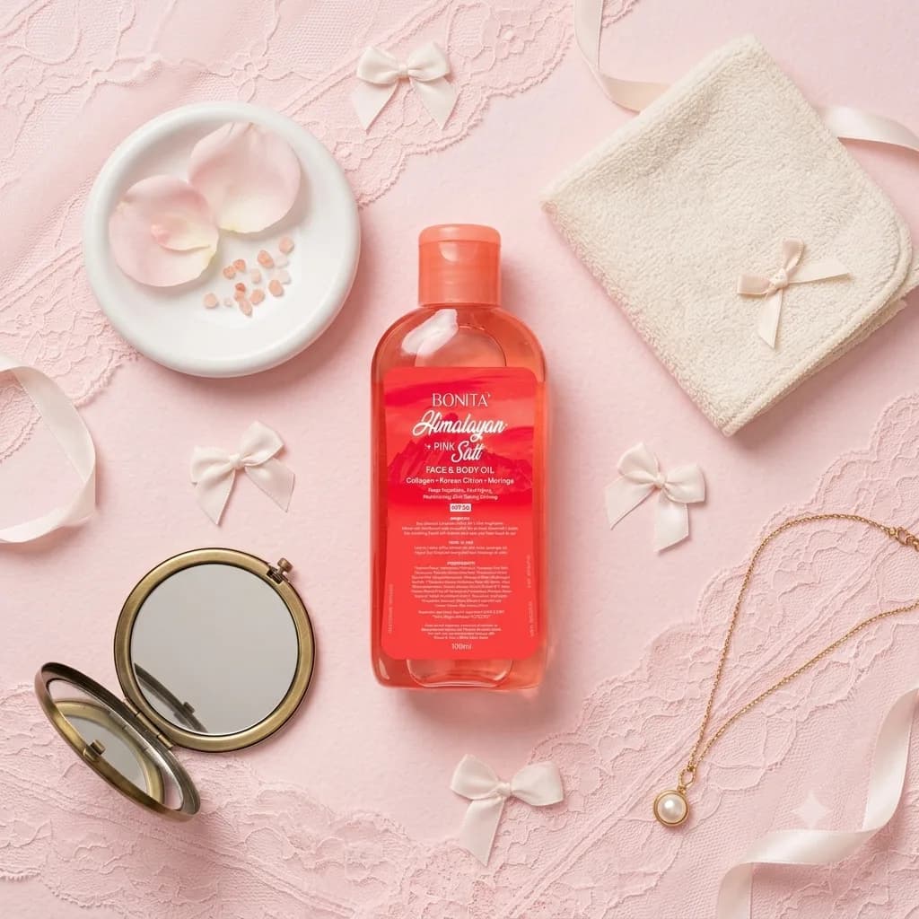 I found this great deal on Lazada! Check it out! Product Name: Bonita Himalayan Pink Salt Face and Body Oil with SPF 30, Korean Citron, Collagen, Moringa | Organic Product Price: ₱299 Discount Price: ₱142.17 | https://s.lazada.com.ph/s.Z6vxxt?c=u&t=p-i484N5N-sLvVS7y